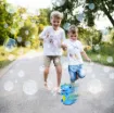 Picture of MAXX BUBBLES BUMP'N GO DINO BUBBLER - BLUE