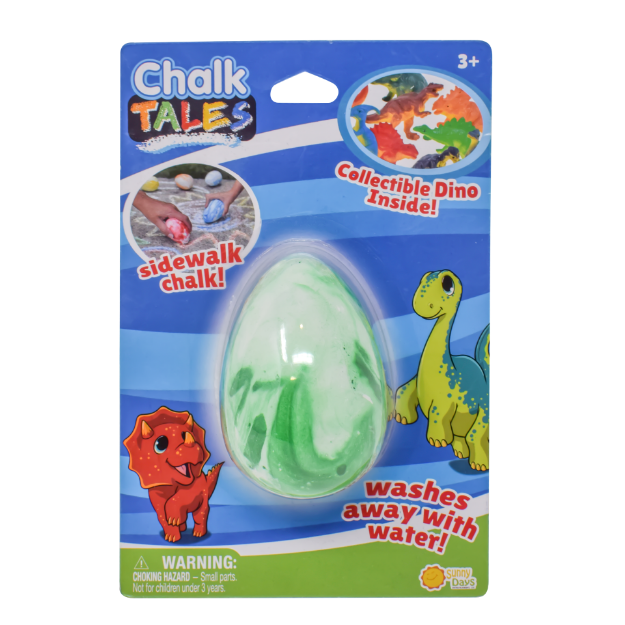 Picture of CHALK TAILS CHALK EGG WITH SURPRISE TOY