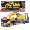 Picture of MAXX ACTION REALISTIC 'LIGHTS & SOUNDS' 1-16 TRUCK LONG HAULER WITH EXCAVATOR TRUCK