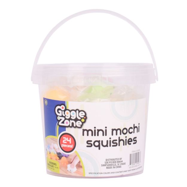 Picture of GIGGLE ZONE MINI MOCHI SQUISHIES 24-PACK