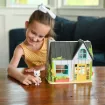 Picture of "HONEY BEE ACRES SUNFLOWER COUNTRY COTTAGE WITH ADULT FIGURE"