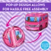 Picture of SUNNY DAYS POPTOPIA TENT BARBIE DREAM CAMPER